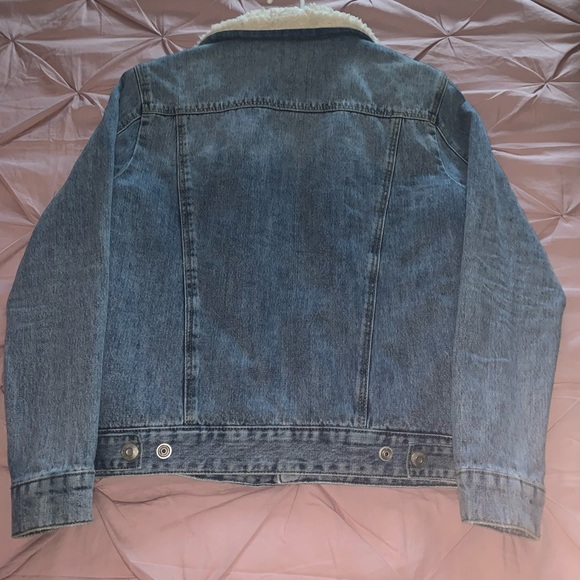 Jean wool Sherpa jacket - Picture 2 of 3